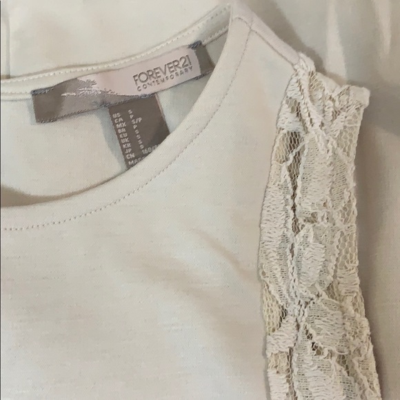 NWOT cream dress with lace detail! - Picture 5 of 5